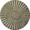 Ekena Millwork Shakuras Ceiling Medallion (For Canopies up to 5"), 19 3/4"OD x 1 3/8"P, Castle Stone Crackle CM20SHCSC - alternate 1
